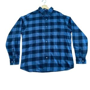 Weatherproof Blue Plaid Button-Down Shirt - Men's Casual